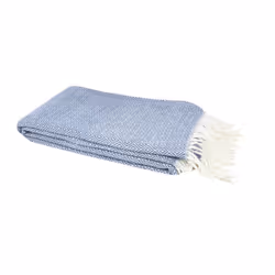 Seasons Zinnia Summer Blanket - One Size, Royal Blue