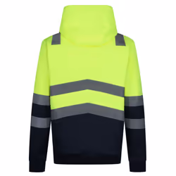 Regatta Mens Overhead High-Vis Hoodie - M, Yellow