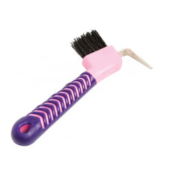 Roma Deluxe Soft Horse Hoof Pick - One Size, Pink/Purple