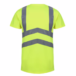 Regatta Mens Pro High-Vis Short-Sleeved T-Shirt - 3XL, Yellow/Navy