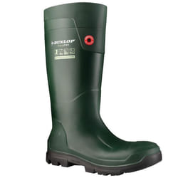Dunlop Unisex Adult Purofort FieldPRO Wellington Boots - 5 UK, Green/Black