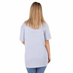 NFL Womens/Ladies Shield T-Shirt - S, Grey/Blue/Red