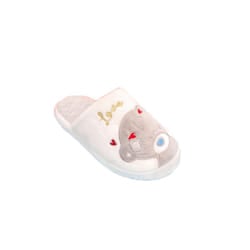 Me To You Womens/Ladies Bear Slippers - 5 UK-6 UK, Cream/Grey