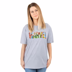 Marvel Womens/Ladies Characters T-Shirt - XL, Grey/Red/Green