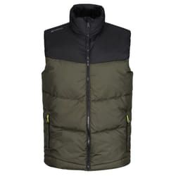Regatta Mens Regime Insulated Body Warmer - 3XL, Dark Khaki/Black