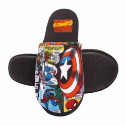 Marvel Avengers Mens Slippers - 9 UK-10 UK, Multicoloured