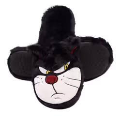 Cinderella Womens/Ladies Lucifer Slippers - 7 UK-8 UK, Black