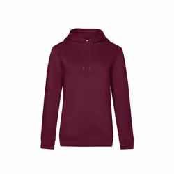 B&C Womens/Ladies Queen Hoody - S, Dark Cherry