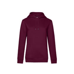 B&C Womens/Ladies Queen Hoody - S, Dark Cherry