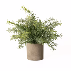 Hill Interiors Rosemary Stone Effect Artificial Plant