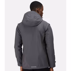 Regatta Mens Erasmus 4 In 1 Soft Shell Jacket - L, Seal Grey