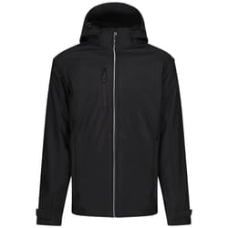 Regatta Mens Erasmus 4 In 1 Soft Shell Jacket - XL, Black