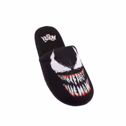 Marvel Mens Venom Slippers - 9 UK-10 UK, Black