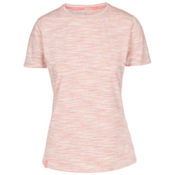 Trespass Womens/Ladies Elkie Stripe DLX Top - L, Pale Blush