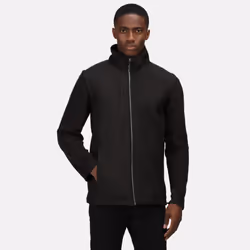 Regatta Mens Erasmus 4 in 1 Soft Shell Jacket - L, Black