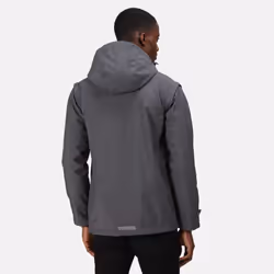 Regatta Mens Erasmus 4 in 1 Soft Shell Jacket - L, Seal Grey