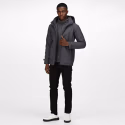 Regatta Mens Erasmus 4 in 1 Soft Shell Jacket - L, Seal Grey