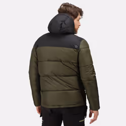 Regatta Mens Regime Insulated Padded Jacket - 2XL, Dark Khaki/Black