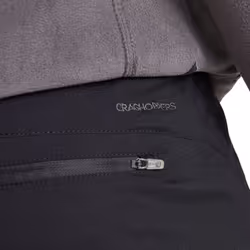 Craghoppers Mens Expert Kiwi Pro Stretch Hiking Trousers - 38L, Black