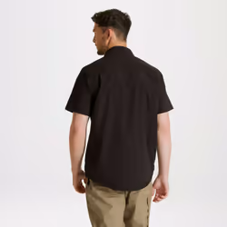 Craghoppers Mens Expert Kiwi Short-Sleeved Shirt - L, Black