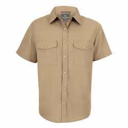 Craghoppers Mens Expert Kiwi Short-Sleeved Shirt - L, Pebble