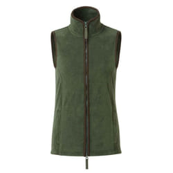 Premier Womens/Ladies Artisan Fleece Gilet - XS, Moss Green/Brown