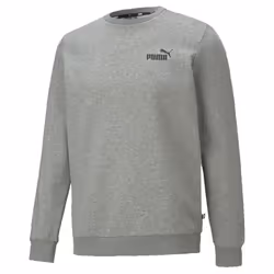 Puma Mens ESS Logo Sweatshirt - M, Grey Heather