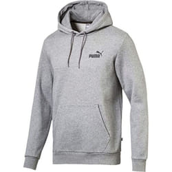 Puma Mens ESS Hoodie - XS, Grey Heather