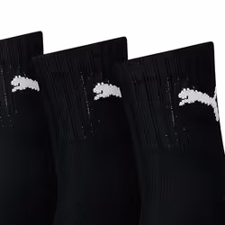 Puma Unisex Adult Lightweight Crew Socks (Pack of 3) - 2.5 UK-5 UK, Black