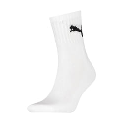 Puma Unisex Adult Lightweight Crew Socks (Pack of 3) - 12 UK-14 UK, White