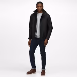 Regatta Mens Blockade Waterproof Jacket - M, Black