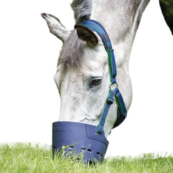 Flexi Horse Grazing Muzzle - Pony, Navy