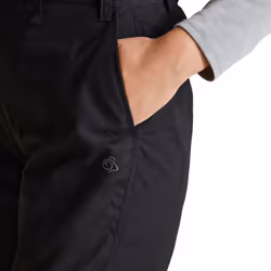 Craghoppers Womens/Ladies Expert Kiwi Convertible Cargo Trousers - 14 UK R, Black