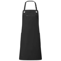 Premier Barley Recycled Full Apron - One Size, Black/Charcoal
