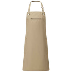 Premier Barley Recycled Full Apron - One Size, Khaki/Brown