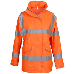 Yoko Womens/Ladies Executive Hi-Vis Jacket - M, Orange