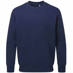 Anthem Unisex Adult Organic Sweatshirt - S, Navy