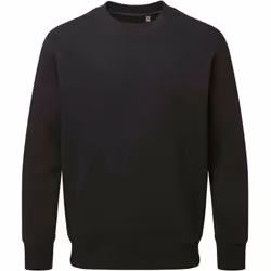 Anthem Unisex Adult Organic Sweatshirt - XS, Black