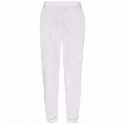 Fruit Of Loom Mens Classic 80/20 Elasticated Sweatpants - S, White