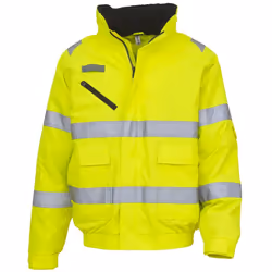 Yoko Mens Fontaine Hi-Vis Jacket - L, Yellow