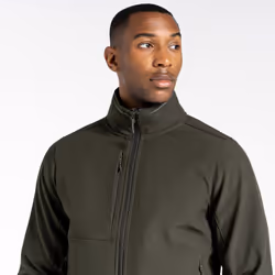 Craghoppers Mens Expert Basecamp Soft Shell Jacket - XL, Dark Cedar Green