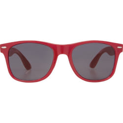 Bullet Sun Ray RPET Sunglasses - One Size, Red