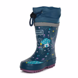 Regatta Childrens/Kids Fantasy Peppa Pig Splash Wellington Boots - 12 UK Child, Gulfstream