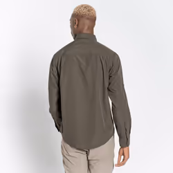 Craghoppers Mens Kiwi Long-Sleeved Shirt - XL, Woodland Green