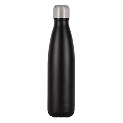 Bullet Cove Stainless Steel Water Bottle - One Size, Black/Silver