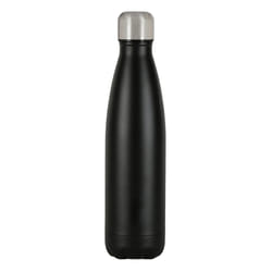 Bullet Cove Stainless Steel Water Bottle - One Size, Black/Silver