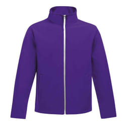 Regatta Standout Mens Ablaze Printable Soft Shell Jacket - 3XL, Vibrant Purple/Black