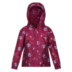 Regatta Childrens/Kids Peppa Pig Packaway Waterproof Jacket - 12-18 Months, Raspberry Radiance