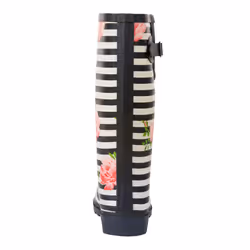 Trespass Womens/Ladies Elena Floral Wellington Boots - 6 UK, Navy/White/Pink