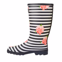 Trespass Womens/Ladies Elena Floral Wellington Boots - 6 UK, Navy/White/Pink